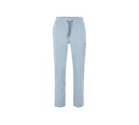 Jogginghose ALPHA INDUSTRIES "Embroidery Jogger", Herren, Gr. S, Normalgrößen, bunt (graublau), Obermaterial: 80% Baumwolle, 20% Polyester, Hosen Jogginghose (90766638-S) graublau