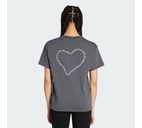 EMBROIDERY PACK GRAFIK T-SHIRT, LOCKER GESCHNITTEN Grey Six 2XS