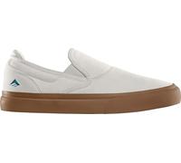 Emerica Wino G6 Herren Skateschuh, Weiß/Braun, 39.5 EU
