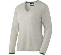 Emilia Parker Damen Kaschmir-Seiden-V-Pullover, weicher Strickpullover für Frauen, Ganzjahres-Pullover, Schwarz, Gr. 38-48