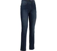 Emilia Parker Damen Superstretch Jeans in Mittelblau, mit geradem Beinverlauf, Bequeme Jeanshose mit Stretch, praktische Five-Pocket-Ausführung, Damenbekleidung, Gr. 18-46