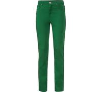 Emilia Parker Jeans Damen, Mid Waist Stretch Jeans Regular Fit, Damen Jeans Superstretch in 5 Pocket-Style, Gerader Beinverlauf, Grün, Gr. 40