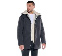 emilio adani Herren Herren 2 in 1 Jacke mit Funktion, Grau, 39328, Grau in Größe 56