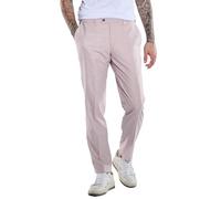 emilio adani Herren Herren Anzug-Hose Slim fit, Rosa, 38867, Rosa in Größe 94