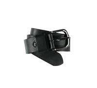 emilio adani Herren Herren Ledergürtel sportiv, Schwarz, 31826, Schwarz in Größe 85