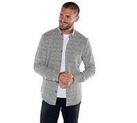 emilio adani Herren Herren Overshirt in Bouclé Warenqualität, Schwarzbraun, 38006, Schwarzbraun in Größe XL
