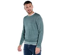 emilio adani Herren Herren Pullover aus Merinowolle, Mittelblau, 39547, Mittelblau in Größe 3XL