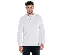 emilio adani Herren Herren Pullover mit Troyerkragen, Naturweiss, 39234, Naturweiss in Größe XXL