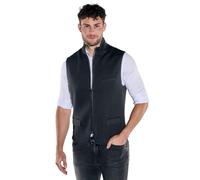 emilio adani Herren Herren Sakko-Weste Slim fit, Schwarz, 39136, Schwarz in Größe 56