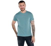 emilio adani Herren Herren T-Shirt Slim fit, Petrolgruen, 37289, Petrolgruen in Größe 3XL