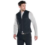 emilio adani Herren Sakko-Weste mit Zipper, Anthrazit