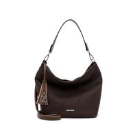 Beuteltasche EMILY & NOAH "Beutel E&N Elke", Damen, Gr. B/H/T: 36cm x 28cm x 14cm 0, lila (braun, cognac 207), Polyester, Taschen Beuteltasche (71480869-0) braun, cognac 207