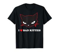Emily The Strange I Heart Bad Kitties T-Shirt