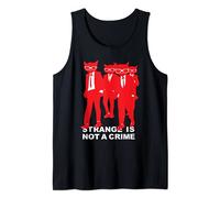 Emily The Strange Strange Is Not A Crime Tank Top