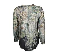 Emily van den Bergh Damenbluse blau Paisley - 36
