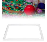 Eminchu Kunststoff-Stickrahmen, 4er-Pack Universalrahmen mit Robustem Polypropylen-Montagesitz, für Kreuzstich-Nadelspitzen-Seidenmalerei (43.1*27.9CM)