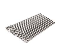 Eminchu Uhrenarmband-Schraubrohr-Set, 10-teilig, Langlebige Reparaturwerkzeuge aus Stahl für Uhrmacher, Leicht und Tragbar (16,5 * 1,0 M1,2)