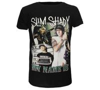 Eminem Mein Name ist Slim Shady T-Shirt L Schwarz