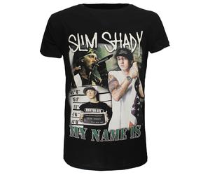Eminem Mein Name ist Slim Shady T-Shirt L Schwarz