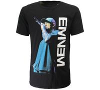 Eminem On The Mic T-Shirt - offizielles Merchandise XL Schwarz