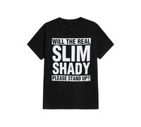 Eminem - Please Stand Up - T-Shirt - Schwarz - M - 100% Baumwolle Schwarz M