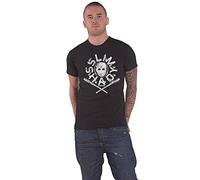 Eminem Slim Shady Mask offiziell Herren Nue Schwarz T Shirt