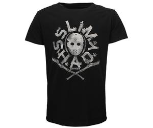 Eminem Slim Shady Masked Spiked Baseballschläger-T-Shirt XL Schwarz