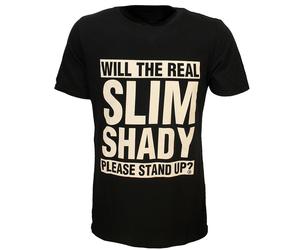 Eminem The Real Slim Shady T-Shirt - offizielles Merchandise L Schwarz
