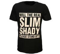 Eminem The Real Slim Shady T-Shirt - offizielles Merchandise M Schwarz