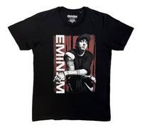 Eminem Unisex T-Shirt: Lean (Schwarz) XXL