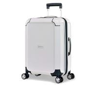 Eminent Aegis 4 Rollen Kabinentrolley S 55 cm mit Dehnfalte weiss
