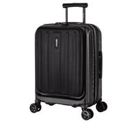 Eminent KAPSTADT BUSINESS PREMIUM - 4-Rollen-Kabinentrolley 55 cm erw. (schwarz) 55 cm