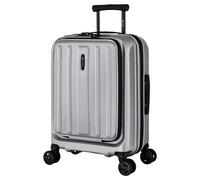 Eminent KAPSTADT BUSINESS PREMIUM - 4-Rollen-Kabinentrolley 55 cm erw. (silber) 55 cm