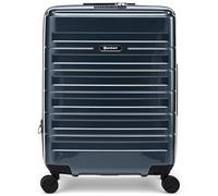 Eminent Voyager Handgepäck Koffer 55x40x20 cm, Erweiterbar, Hartschalenkoffer, 4 Rollen, Leicht, TSA Schloss, 2,7 kg, 39L, Trolley Kabinentrolley Handgepäckkoffer Flugzeug Dunkelgrau
