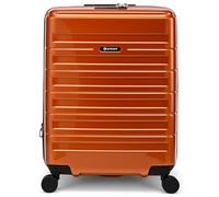 Eminent Voyager Handgepäck Koffer 55x40x20 cm, Erweiterbar, Hartschalenkoffer, 4 Rollen, Leicht, TSA Schloss, 2,7 kg, 39L, Trolley Kabinentrolley Handgepäckkoffer Flugzeug Orange