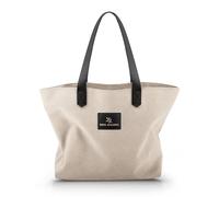 Emma Jonasson Shopper Damen - Schultertasche mit Reißverschluss und Innentasche - Aesthetic tote bag, Stofftasche, große Handtasche, Canvas Tasche