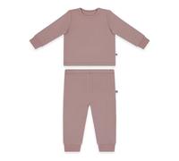 emma & noah Schlafanzug Winter 2-teilig (DE/NL/SE/PL, Numerisch, 74, Essential Berry)