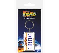 empireposter Back To The Future - Keyring - License Plate