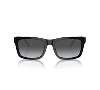 Emporio Armani 0EA4224 5017T3 polarisiert Kunststoff Rechteckig Schwarz/Schwarz Sonnenbrille, Sunglasses