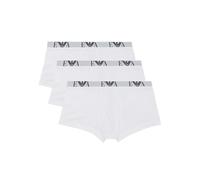 Emporio Armani 111357 Boxershorts 3 Einheiten S White / White / White