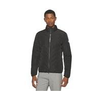 EA7 Daunenjacke Herren Stehkragen Mikrofaser schwarz, XL