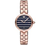 Emporio Armani AR11220 Rose Gold Stahl 316 L Analog Quarz Frau Uhr