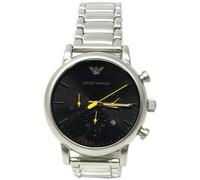 Emporio Armani AR11324 Luigi Chronograph Silber Uhr Einheitsgröße