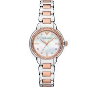 Quarzuhr EMPORIO ARMANI "AR11569" Armbanduhren rosegold (silberfarben, roségoldfarben) Damen Quarzuhren (26407427-0)