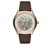 Emporio Armani AR60005 Automatik Herrenuhr mit silbernem Zifferblatt Einheitsgröße