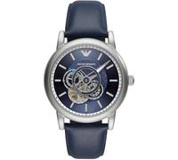 Emporio Armani AR60011 Chronograph Automatik Blaues Zifferblatt Herrenuhr Einheitsgröße