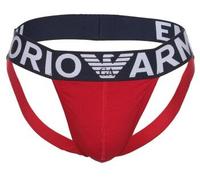 Emporio Armani Armani Cotton Jockstrap 2P Rot Baumwolle Large Herren