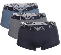 Emporio Armani Armani Cotton Knit Boxer Trunk 3P Mixed Baumwolle Large Herren