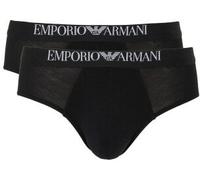 Emporio Armani Armani Endurance Briefs 2P Schwarz Baumwolle Medium Herren