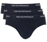 Emporio Armani Armani Stretch Jersey Briefs 3P Marine Baumwolle Medium Herren